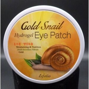Esfolio ~ Gold Snail ~ Hydrogel Eye Patch ~ Expires 2027 ~ New